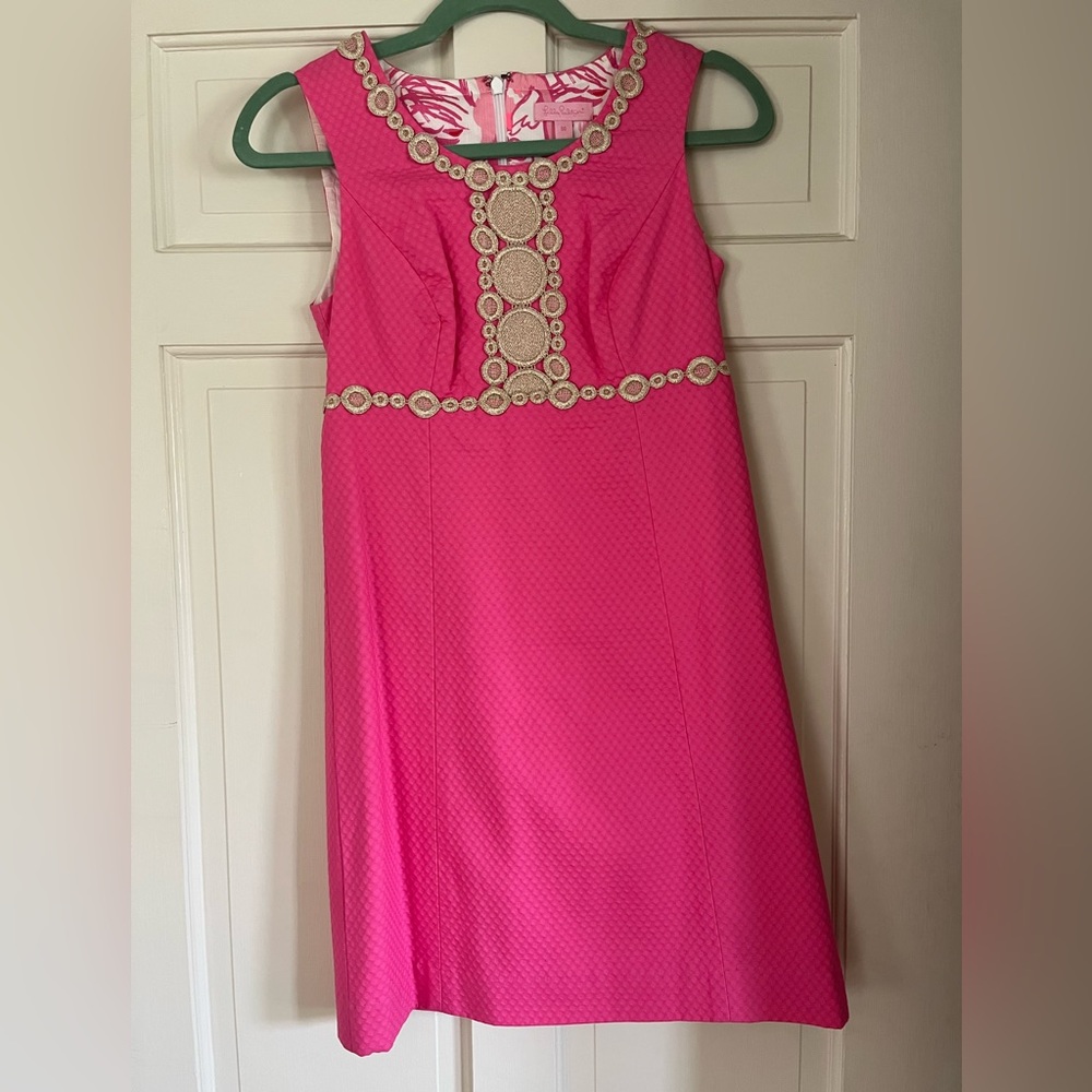 Lilly Pulitzer Rosie Shift Dress- Size 00